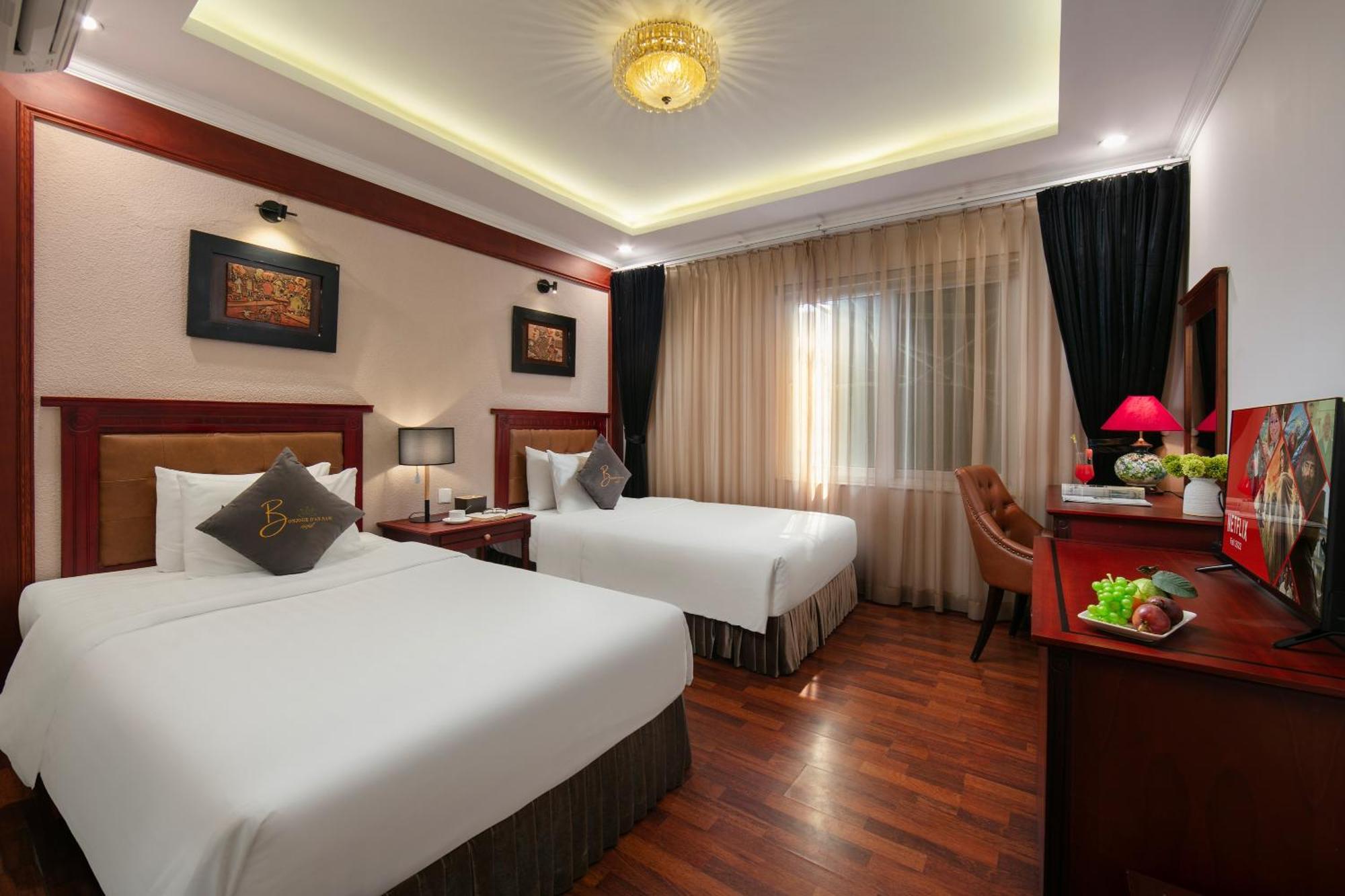 Bonjour D'An Nam Hotel Hanoi Exterior foto