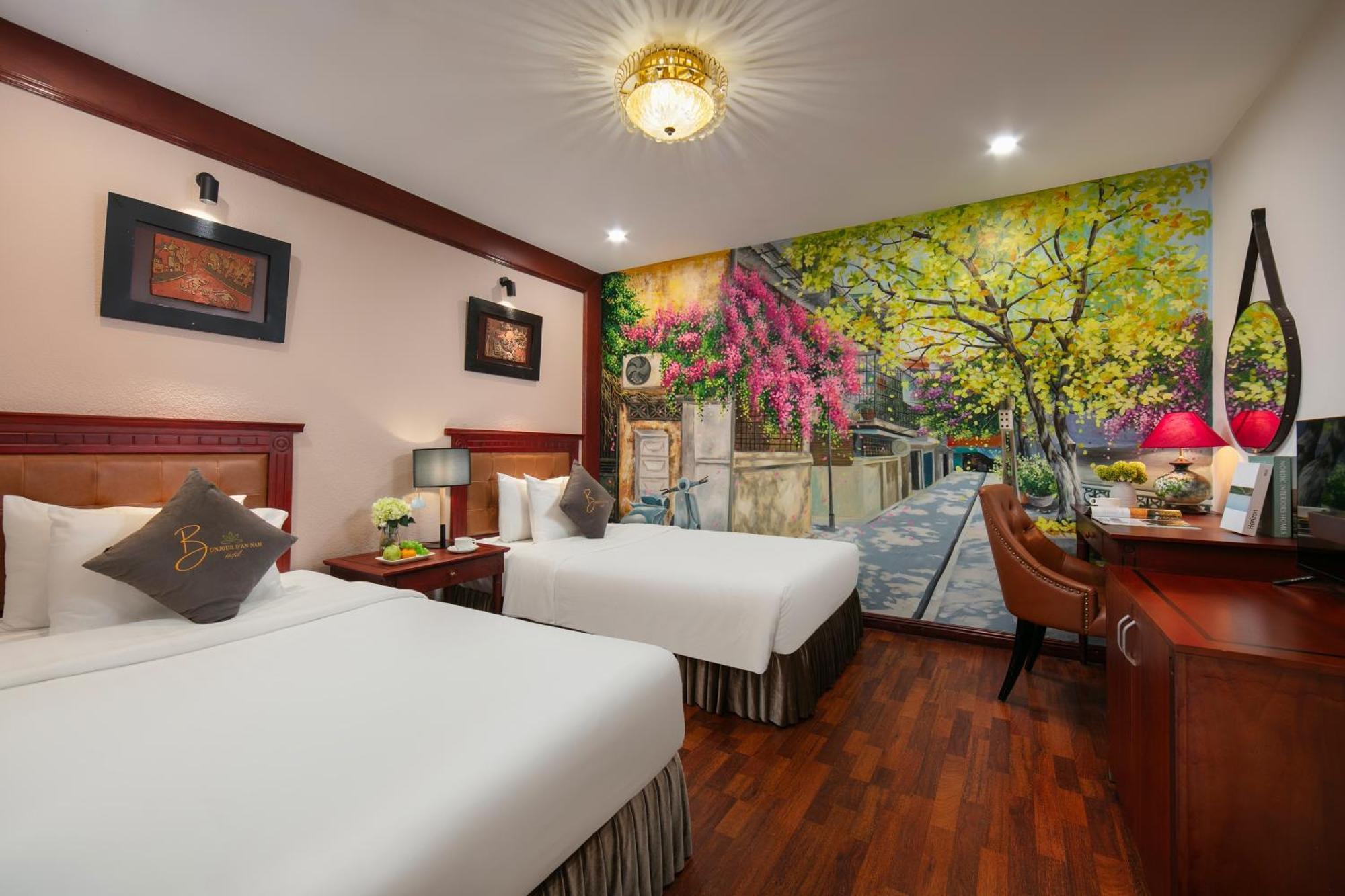 Bonjour D'An Nam Hotel Hanoi Exterior foto